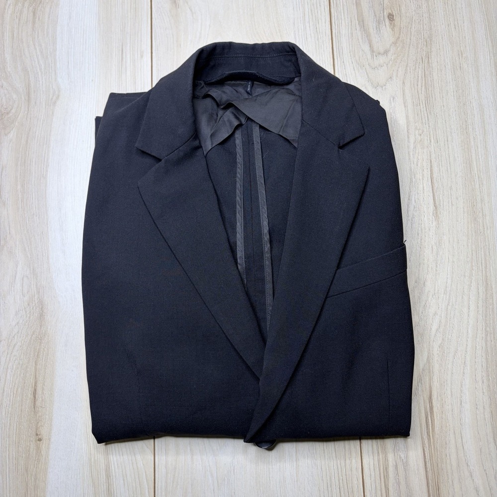 Rag & Bone Men's Unstructured Virgin Wool Sports Blazer Black 36R Stretch